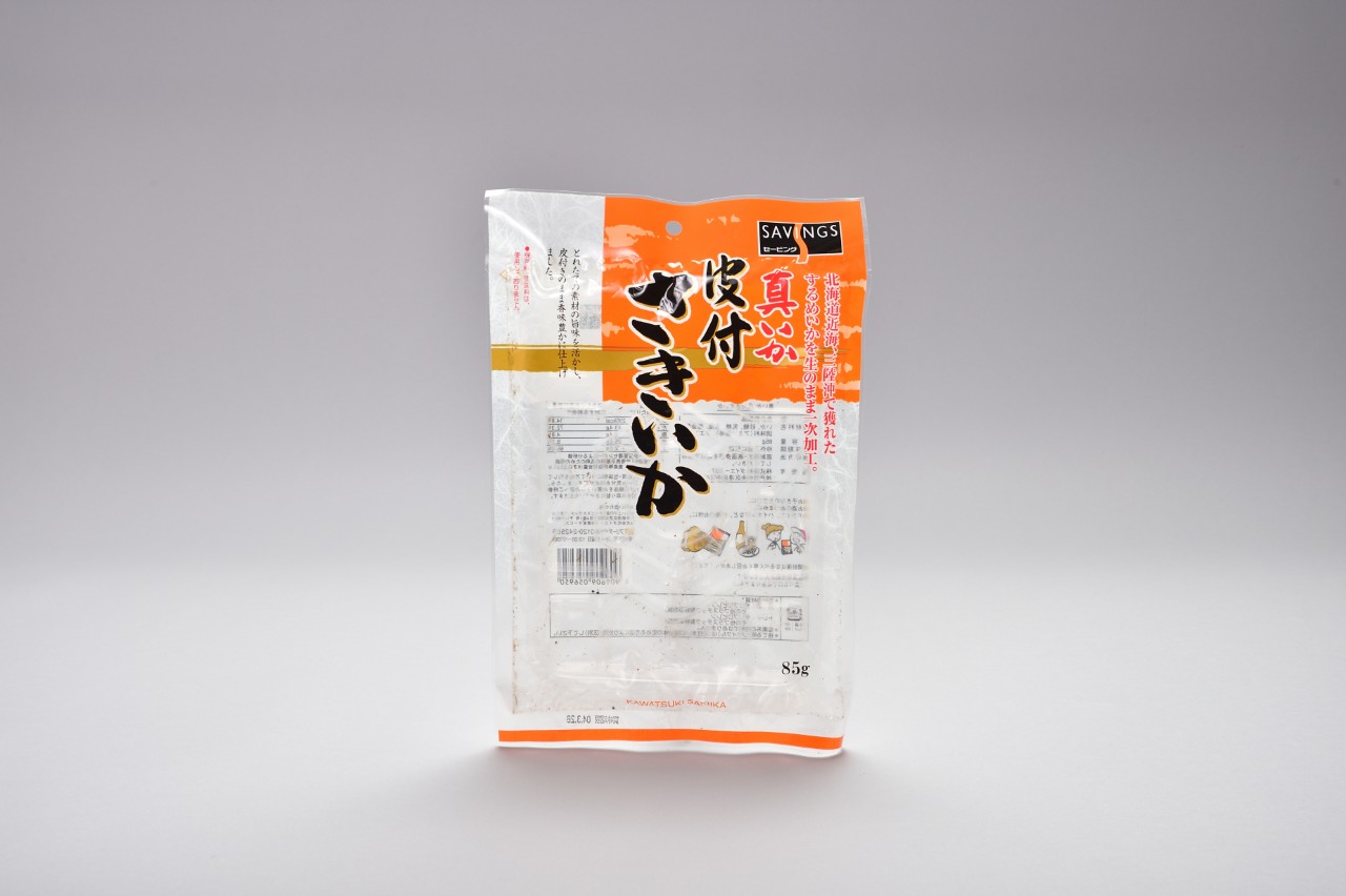 真いか皮付さきいか