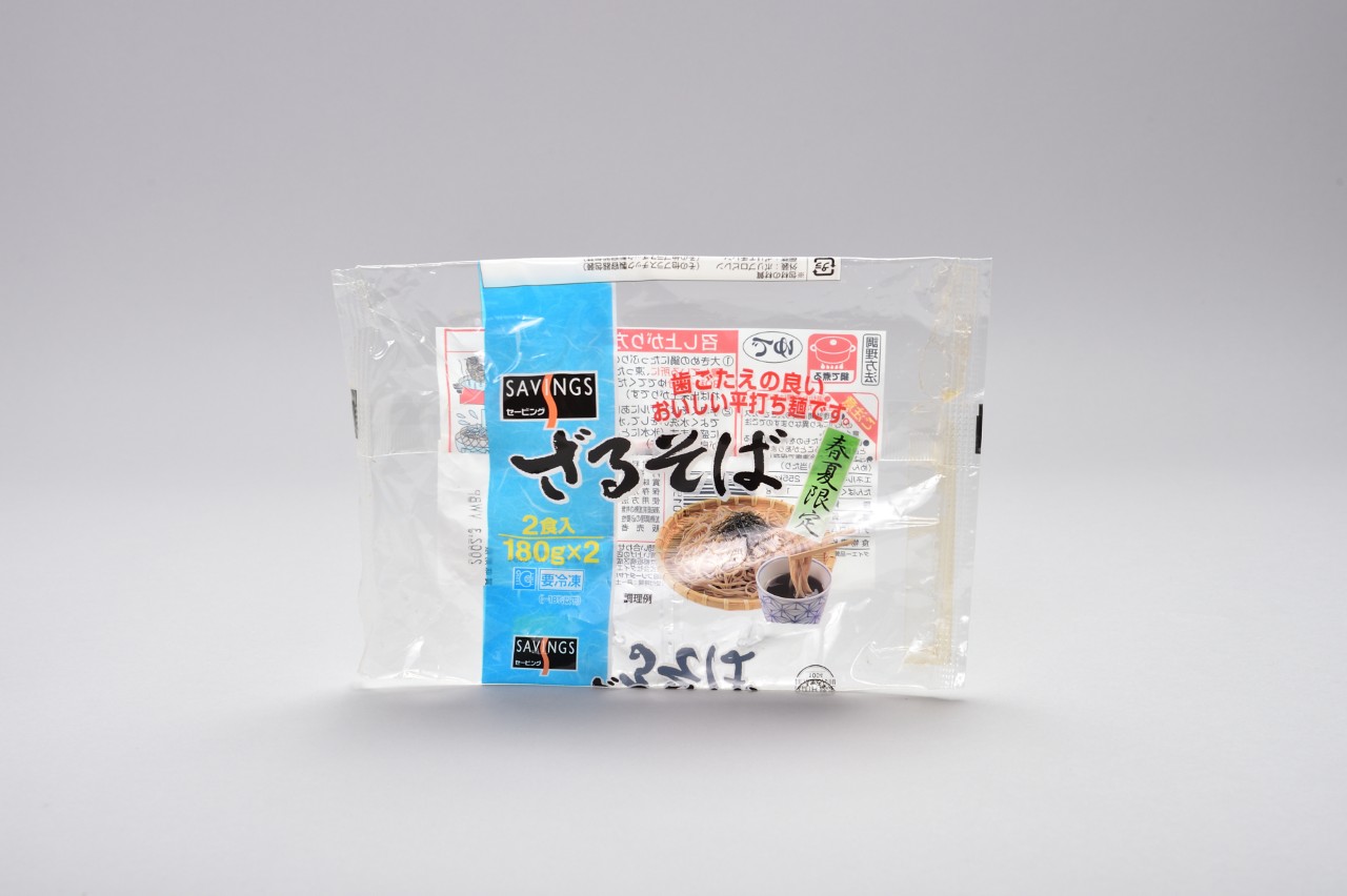 冷凍ざるそば