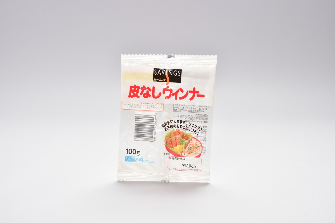 皮なしウィンナー