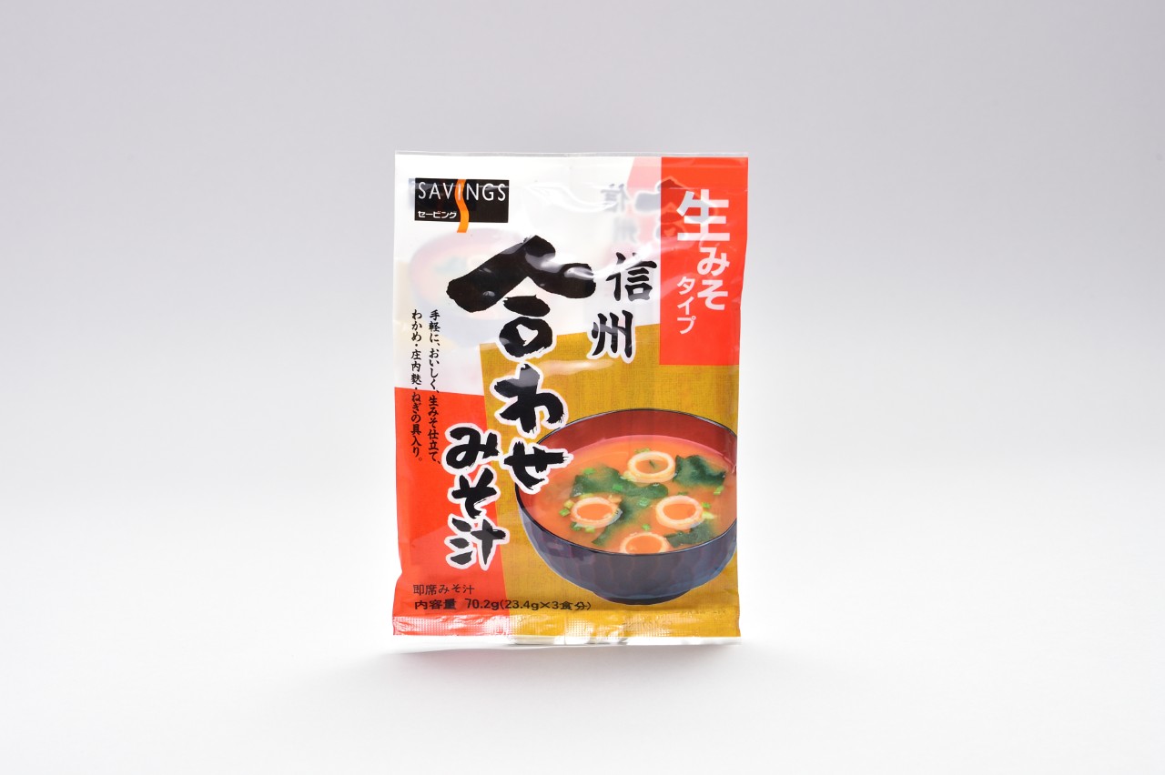 信州合わせみそ汁生みそタイプ3食分