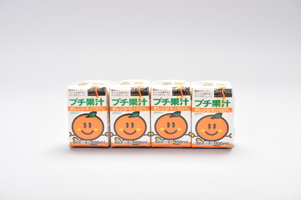 プチ果汁オレンジ果汁100％