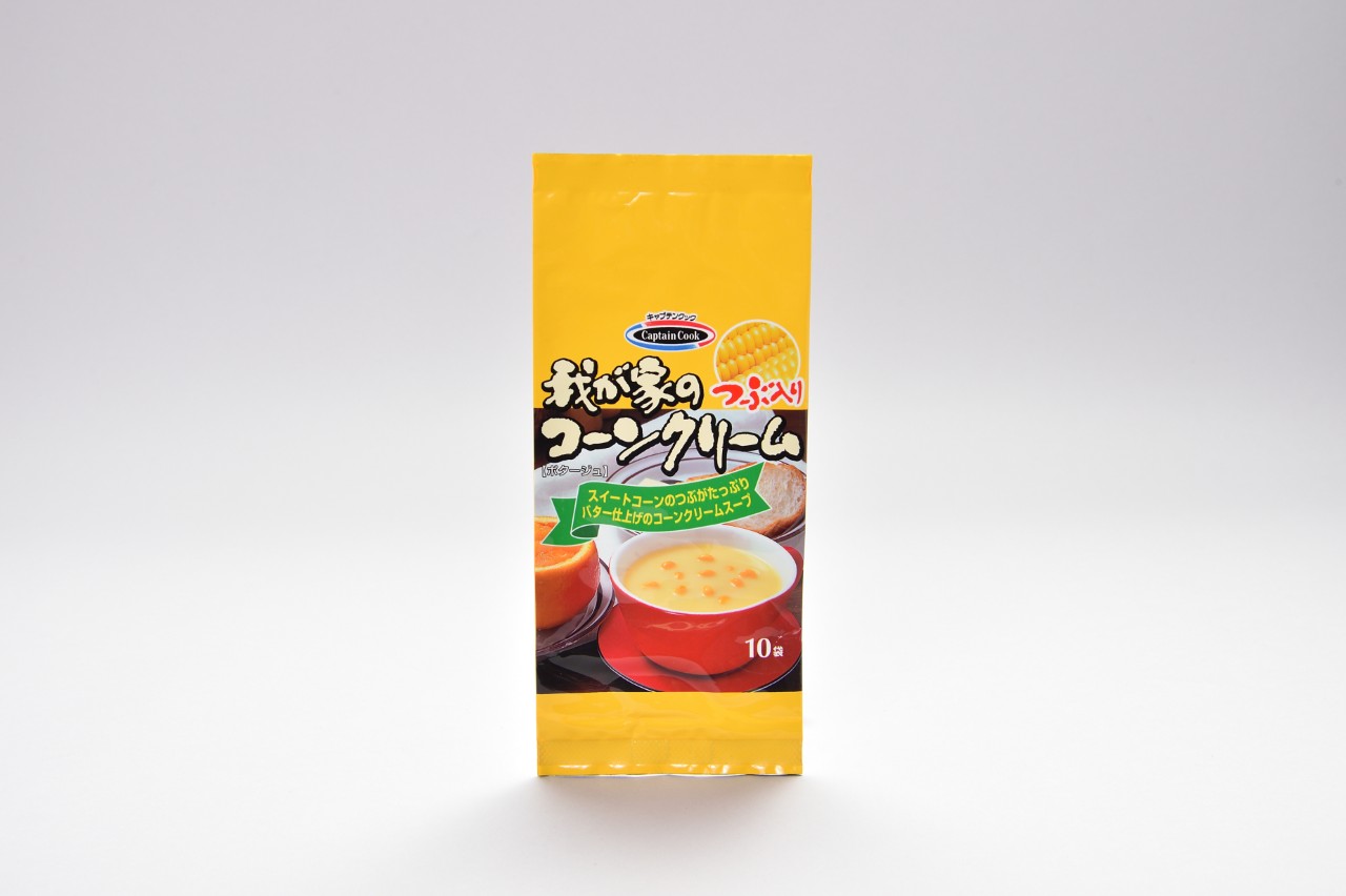 我が家のコーンクリームつぶ入り
