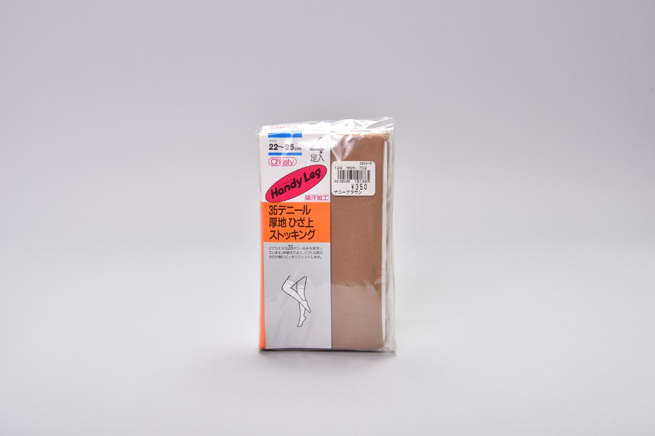 ハンディレッグ厚地ひざ上ストッキング