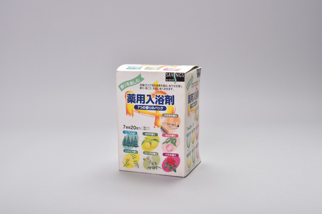 薬用入浴剤7つの香りパック錠剤