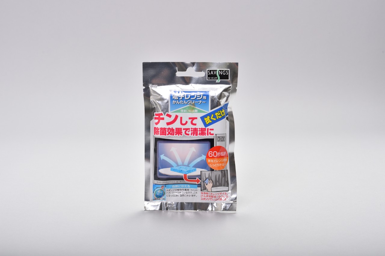 住まいの洗剤電子レンジ用かんたんクリーナー