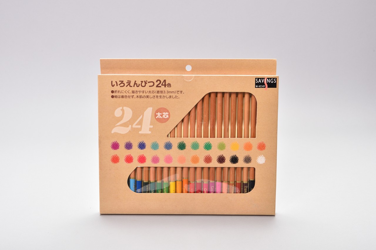 いろえんぴつ24色