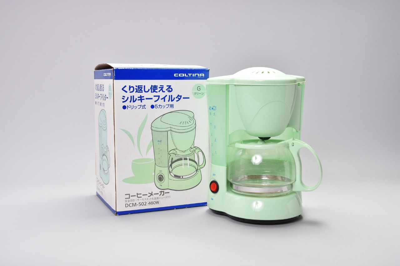 くり返し使えるシルキーフィルターコーヒーメーカー