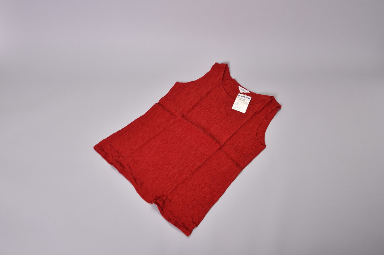 レディースシルク楊柳タンクトップ